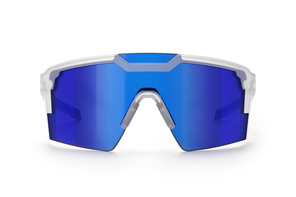Future Tech Sunglasses: Vapor Frost Frame Coastal Lens Z87+