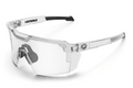 Future Tech Sunglasses: VAPOR CLEAR Frame Photochromic Lens Z87+